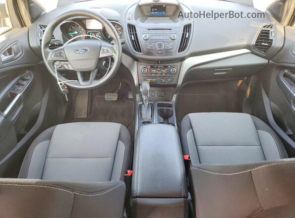 1FMCU0GD9JUD51327 2018 FORD ESCAPE Серый Вид панели приборов