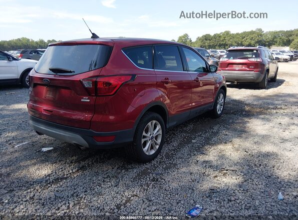 1FMCU0GD9KUA75202 2019 FORD ESCAPE Red Rear right