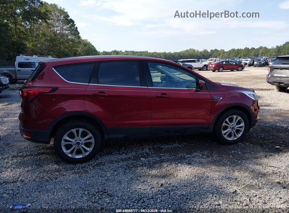 1FMCU0GD9KUA75202 2019 FORD ESCAPE Red Rear interior view
