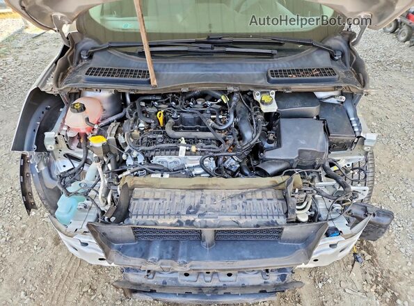 1FMCU0GD9KUB06738 2019 FORD ESCAPE Silver Շարժիչի բաժամունքի տեսք