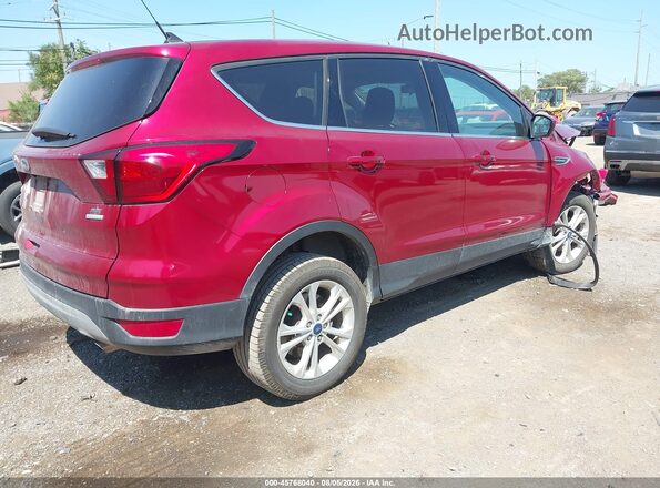 1FMCU0GD9KUB98255 2019 FORD ESCAPE Red უკანა მარჯვენა