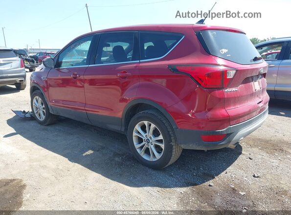1FMCU0GD9KUB98255 2019 FORD ESCAPE Red უკანა მარცხენა