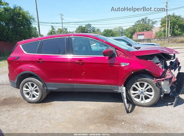 1FMCU0GD9KUB98255 2019 FORD ESCAPE Red სალონის 360-გრადუსიანი ხედი