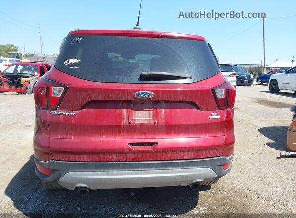 1FMCU0GD9KUB98255 2019 FORD ESCAPE Red 