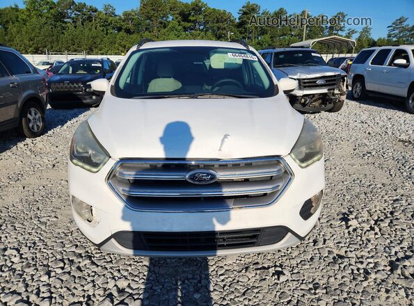 1FMCU0GDXHUC59105 2017 FORD ESCAPE White უკანა სავარძლების ხედი