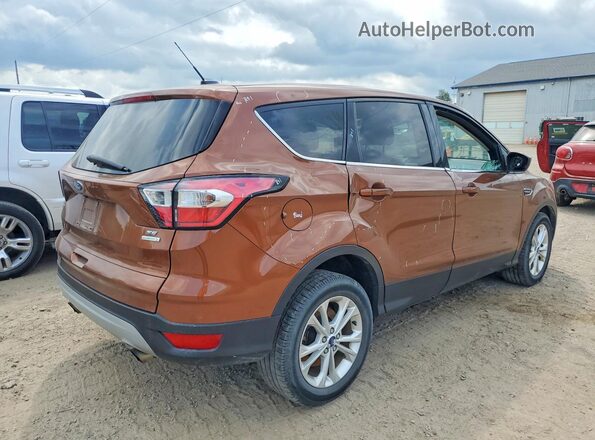 1FMCU0GDXHUC86711 2017 FORD ESCAPE Orange Задня права чверть