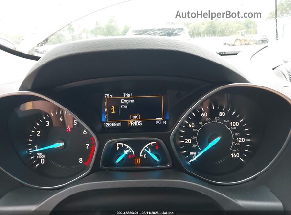 1FMCU0GDXHUD93080 2017 FORD ESCAPE Orange Vista de los asientos traseros