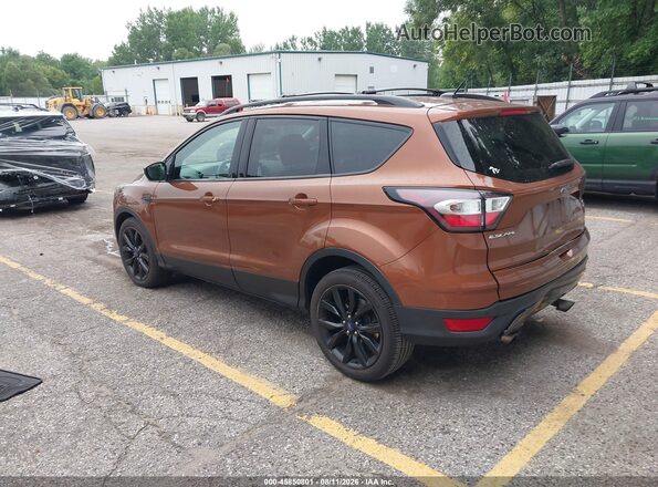 1FMCU0GDXHUD93080 2017 FORD ESCAPE Orange Trasero izquierdo