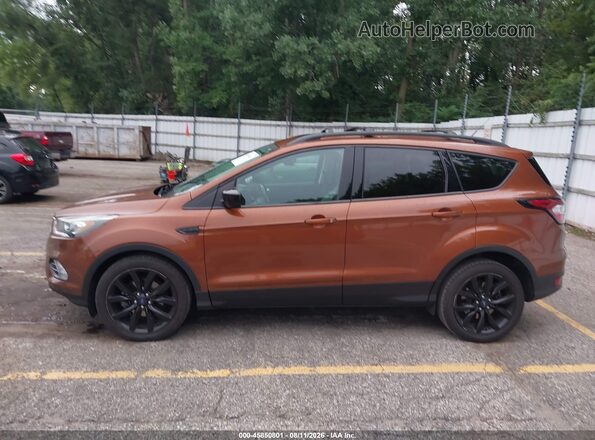 1FMCU0GDXHUD93080 2017 FORD ESCAPE Orange Vista interior de 360 grados