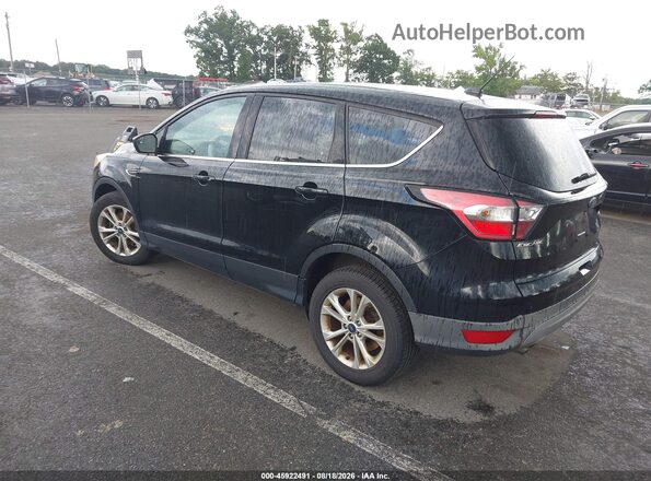 1FMCU0GDXHUE11822 2017 FORD ESCAPE Черный Задняя левая четверть