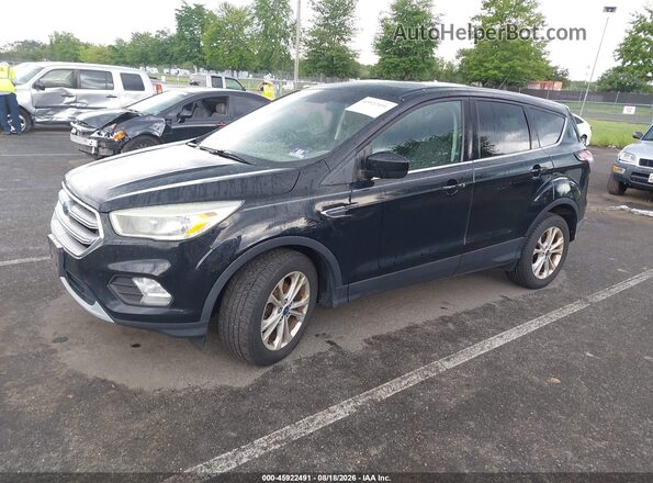 1FMCU0GDXHUE11822 2017 FORD ESCAPE Черный Передняя левая четверть