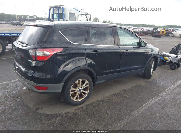 1FMCU0GDXHUE11822 2017 FORD ESCAPE Черный Задняя правая четверть