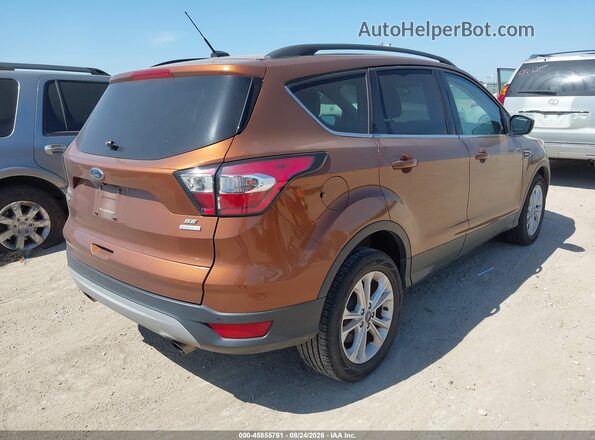 1FMCU0GDXHUE64598 2017 FORD ESCAPE Brown Tył prawy