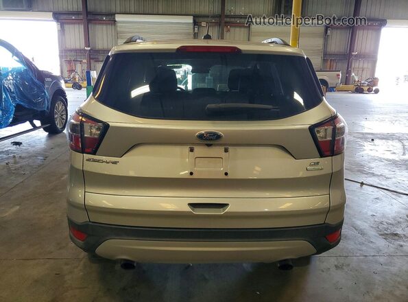 1FMCU0GDXJUA43499 2018 FORD ESCAPE Gray Вид ззаду