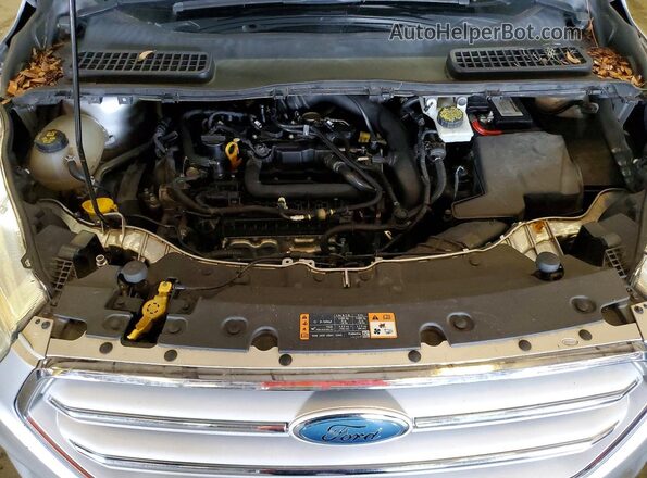 1FMCU0GDXJUA43499 2018 FORD ESCAPE Gray Вид підкапотного простору