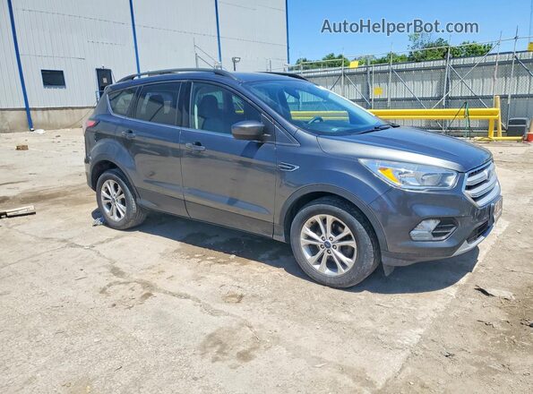1FMCU0GDXJUA70105 2018 FORD ESCAPE Gray წინა მარჯვენა