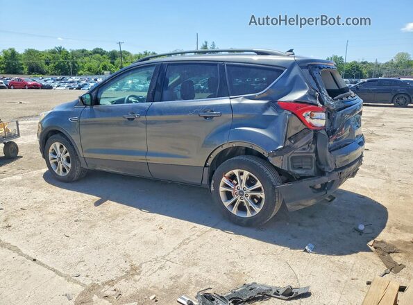1FMCU0GDXJUA70105 2018 FORD ESCAPE Gray უკანა მარცხენა