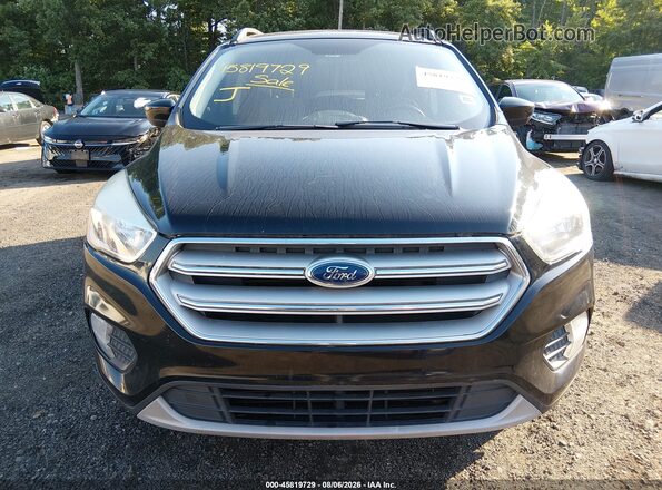 1FMCU0GDXJUB46499 2018 FORD ESCAPE Black Вид спереду