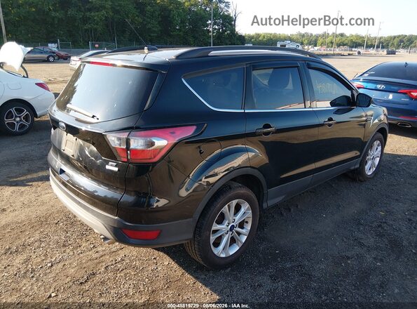 1FMCU0GDXJUB46499 2018 FORD ESCAPE Black Задня права чверть