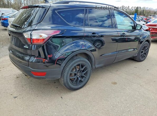 1FMCU0GDXJUB63450 2018 FORD ESCAPE Black უკანა მარჯვენა