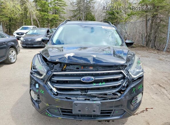 1FMCU0GDXJUB63450 2018 FORD ESCAPE Black წინა ხედი