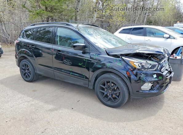 1FMCU0GDXJUB63450 2018 FORD ESCAPE Black წინა მარჯვენა