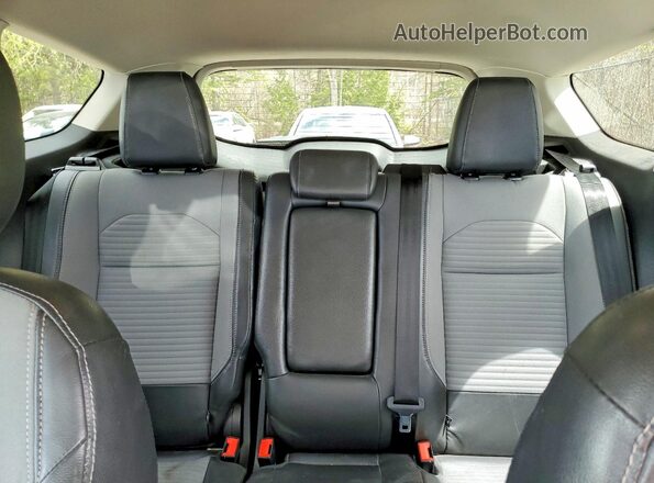 1FMCU0GDXJUB63450 2018 FORD ESCAPE Black უკანა სავარძლების ხედი