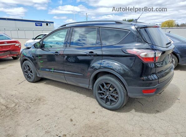 1FMCU0GDXJUB63450 2018 FORD ESCAPE Black უკანა მარცხენა