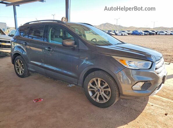 1FMCU0GDXJUC49308 2018 FORD ESCAPE Gray Przód prawy