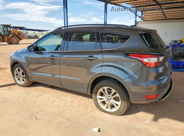 1FMCU0GDXJUC49308 2018 FORD ESCAPE Gray Tył lewy