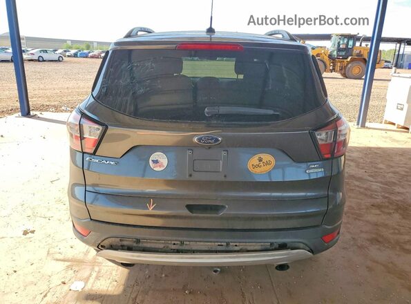 1FMCU0GDXJUC49308 2018 FORD ESCAPE Gray Widok z tyłu