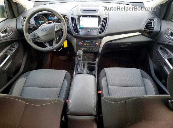 1FMCU0GDXJUD21964 2018 FORD ESCAPE Gray 360 interior view