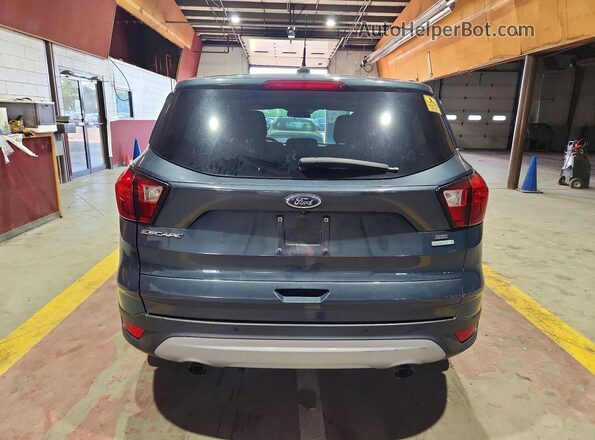 1FMCU0GDXKUB30904 2019 FORD ESCAPE Blue Rear view