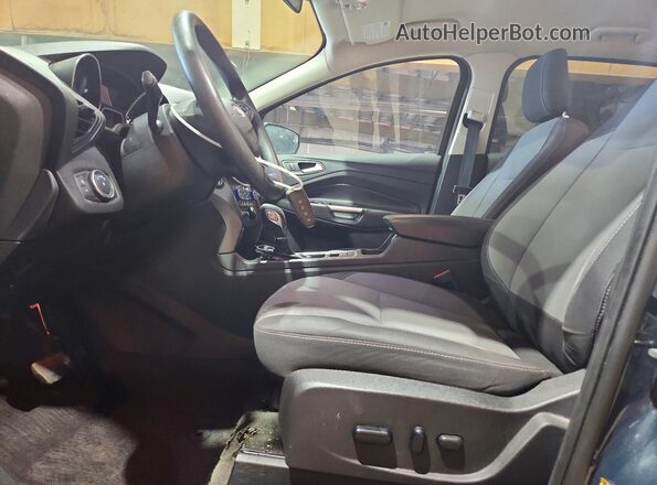 1FMCU0GDXKUB30904 2019 FORD ESCAPE Blue Front interior view