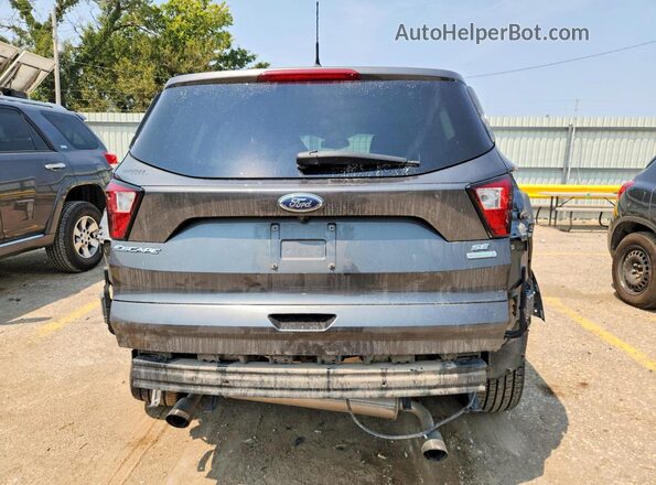 1FMCU0GDXKUC07464 2019 FORD ESCAPE Charcoal Вид ззаду
