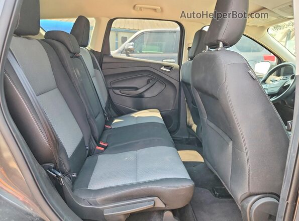 1FMCU0GDXKUC07464 2019 FORD ESCAPE Charcoal Вид задньої частини салону