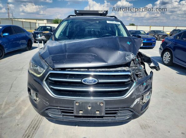 1FMCU0GDXKUC25768 2019 FORD ESCAPE Gray წინა ხედი