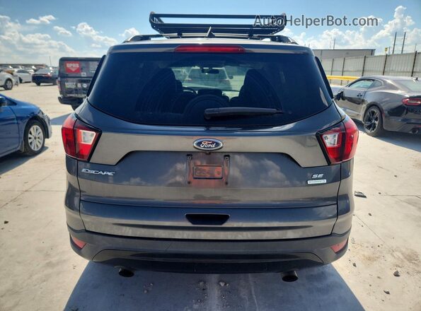 1FMCU0GDXKUC25768 2019 FORD ESCAPE Gray უკანა ხედი
