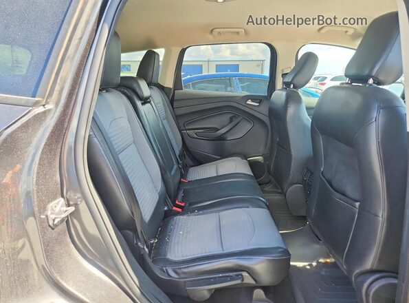 1FMCU0GDXKUC25768 2019 FORD ESCAPE Gray უკანა სალონის ხედი