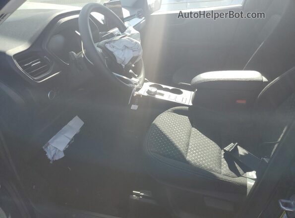1FMCU0GN0SUB71048 2025 FORD ESCAPE Black Widok wnętrza z przodu