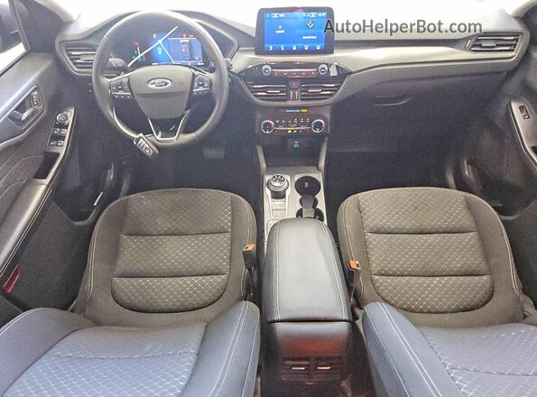 1FMCU0GN2PUA12958 2023 FORD ESCAPE Gray Вид панелі приладів