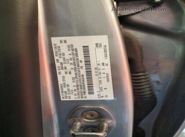 1FMCU0GN3PUA32149 2023 FORD ESCAPE Silver Vista de la etiqueta del VIN