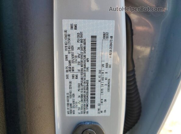 1FMCU0GN3SUB69455 2025 FORD ESCAPE Белый Вид подкапотного пространства