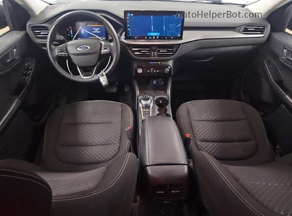 1FMCU0GN4PUA46481 2023 FORD ESCAPE Black Вид панелі приладів