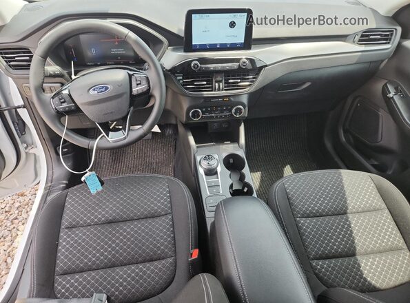 1FMCU0GN6PUB37753 2023 FORD ESCAPE White Vista del salpicadero