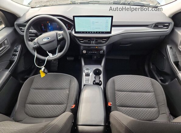 1FMCU0GN9RUB47373 2024 FORD ESCAPE Silver წინა პანელის ხედი