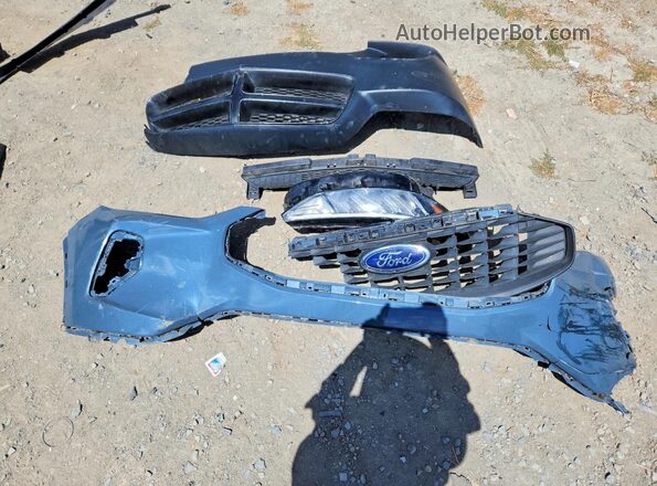 1FMCU0GNXPUA02775 2023 FORD ESCAPE Blue Widok naklejki z numerem VIN