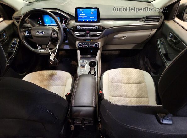 1FMCU0GNXPUA11377 2023 FORD ESCAPE White Вид панелі приладів
