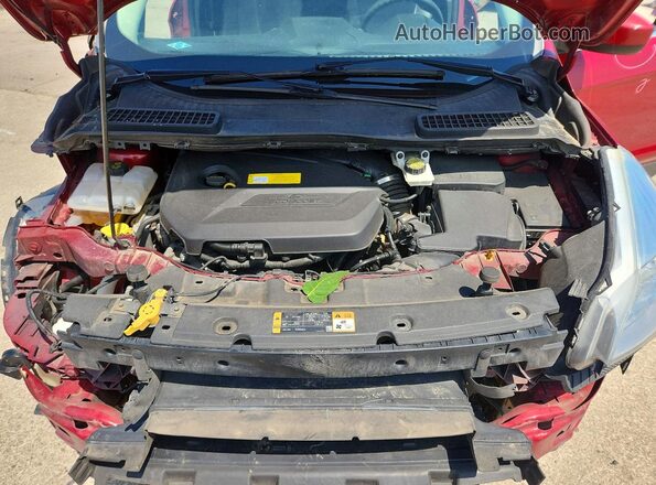 1FMCU0GX0GUA65014 2016 FORD ESCAPE Красный Вид подкапотного пространства