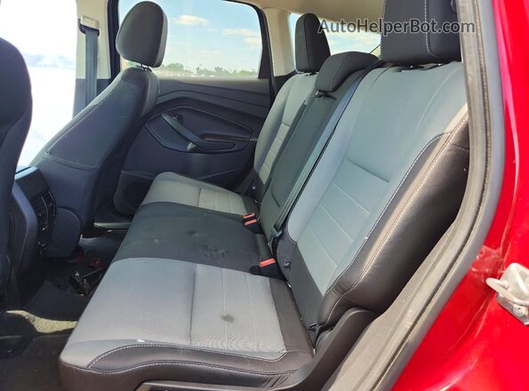 1FMCU0GX0GUA65014 2016 FORD ESCAPE Красный Вид задней части салона
